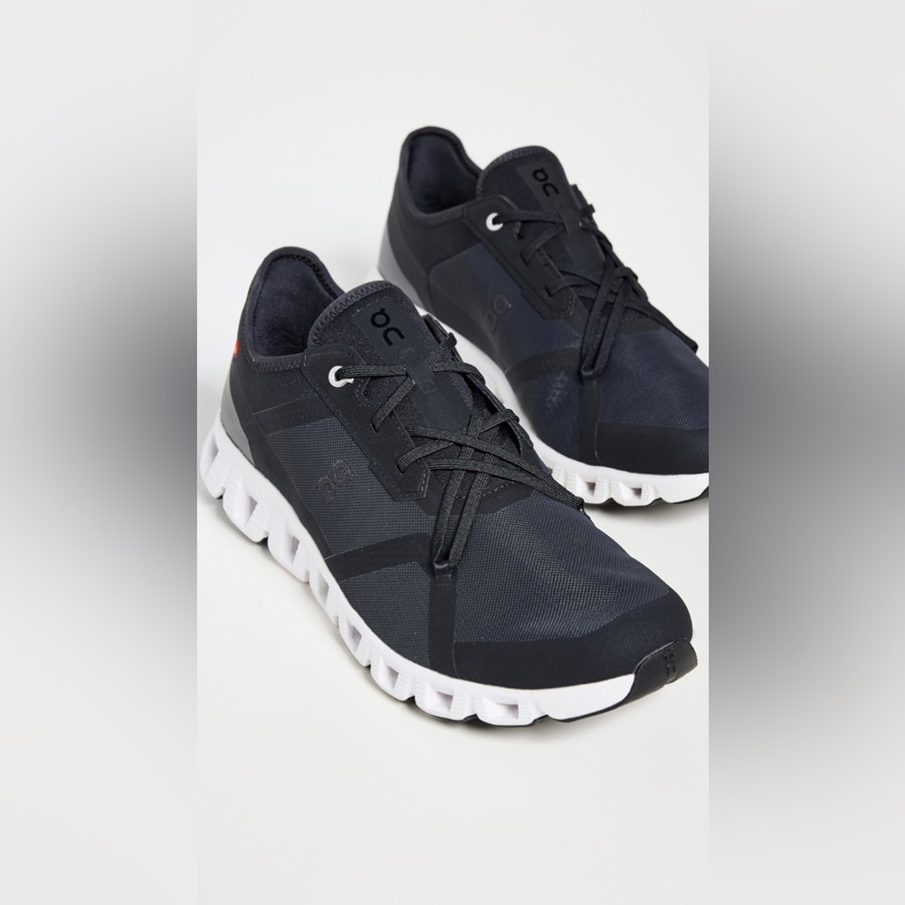 On Cloud X 3 AD Black Mesh Ultra Lightweight Athletic Running Sneakers Size 7 - Picture 14 of 16